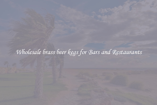 Wholesale brass beer kegs for Bars and Restaurants