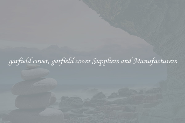 garfield cover, garfield cover Suppliers and Manufacturers