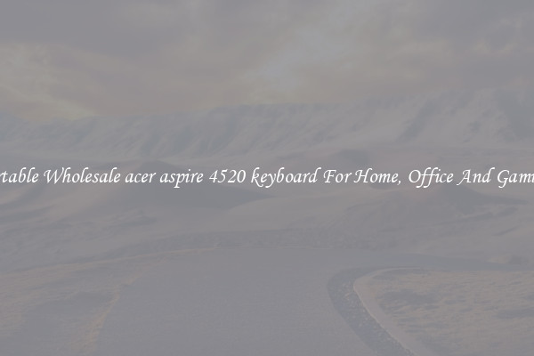 Comfortable Wholesale acer aspire 4520 keyboard For Home, Office And Gaming Use